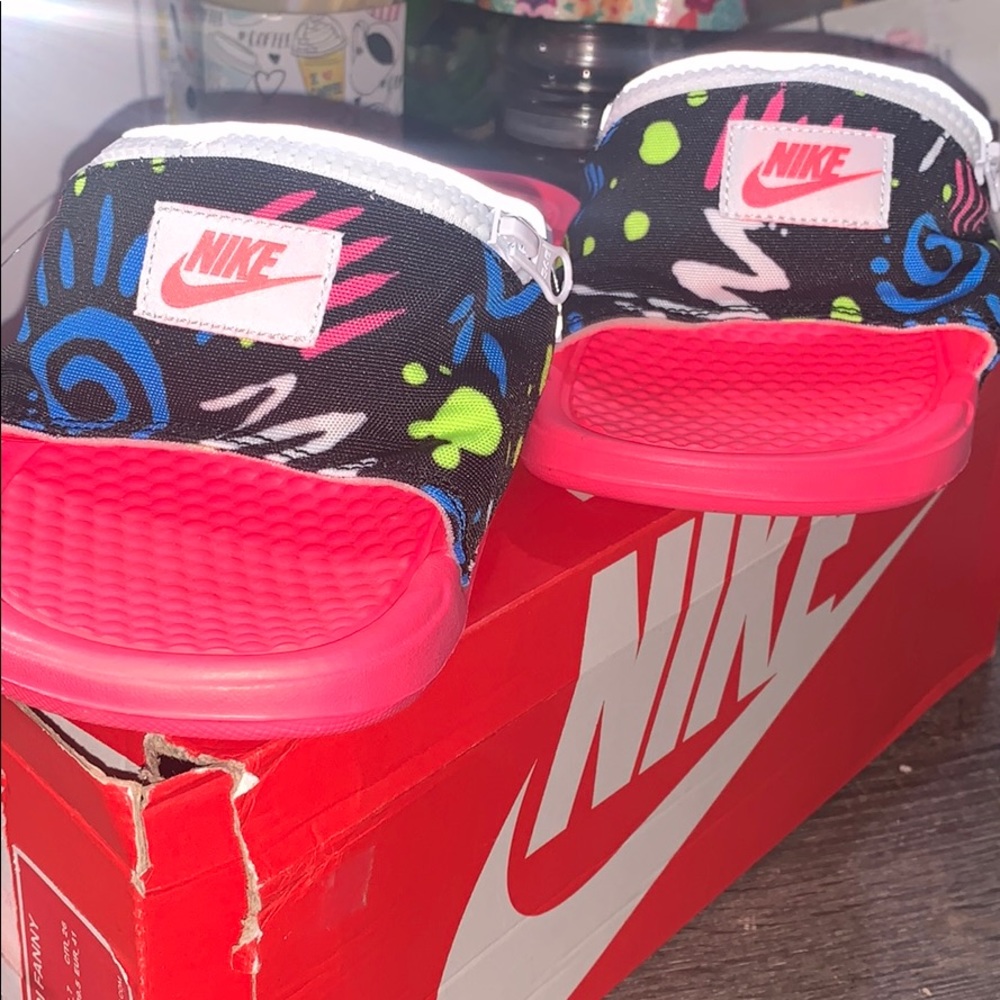 Nike Multicolor Slide Sandals